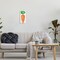 Stupell Industries Happy Easter Rustic Carrot Wall Plaque Art